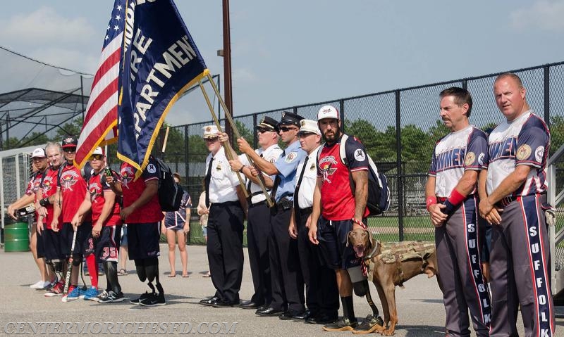 Wounded Warrior Amputee Softball Game Vs. Suffolk Lawmen August 6, 2016 