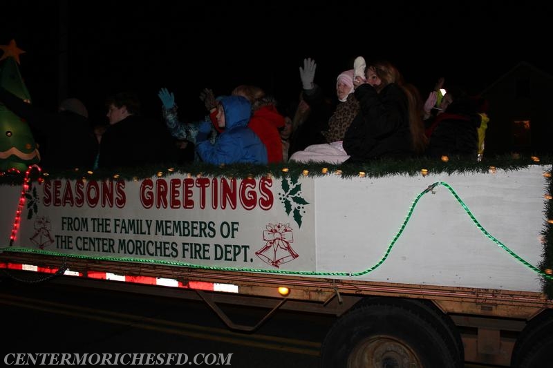 Holiday Parade Lights Up Main Street Center Moriches Fire Department