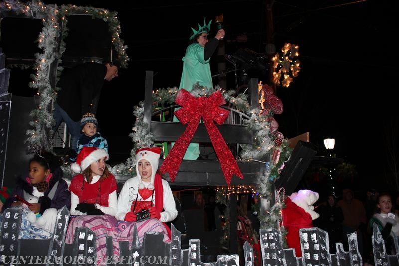 Holiday Parade Lights Up Main Street Center Moriches Fire Department